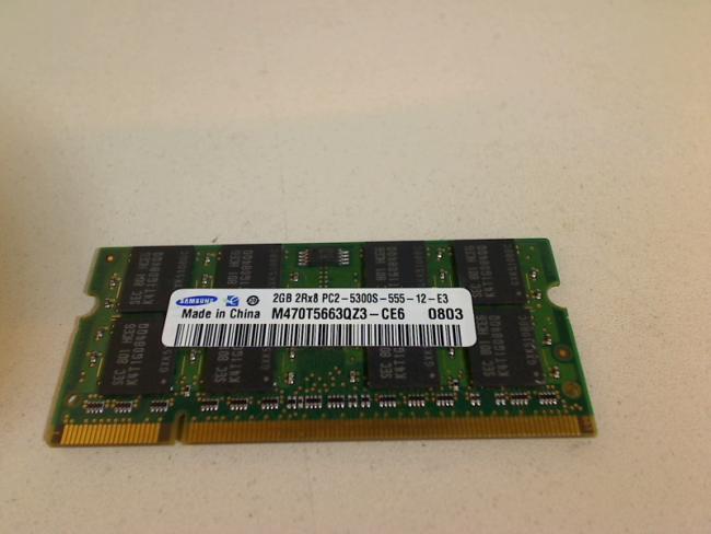 2GB DDR2 PC2-5300S Samsung SODIMM RAM Arbeitsspeicher Asus Z83M