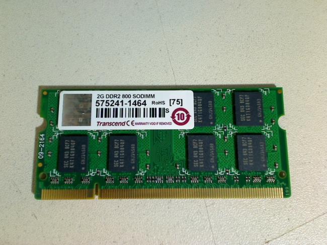 2GB DDR2 800 SODIMM 575241-1464 Transcend RAM Asus G2S