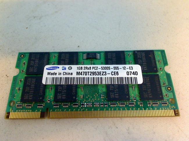 1GB DDR2 PC2-5300S SODIMM Samsung Ram Sony VGN-C2S PCG-6R1M