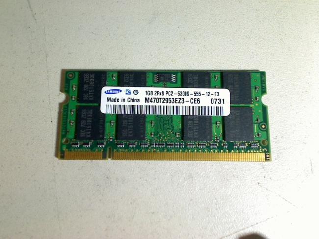 1GB DDR2 PC2-5300S Samsung SODIMM RAM Arbeitsspeicher Fujitsu Pa 1510 (1)