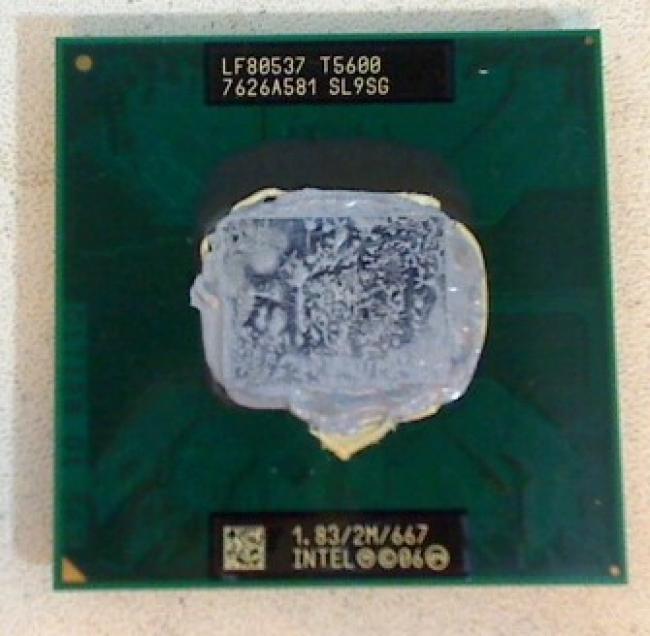 1.83 GHz Intel Core 2 Duo T5600 SL9SG CPU Prozessor Sony PCG-242M