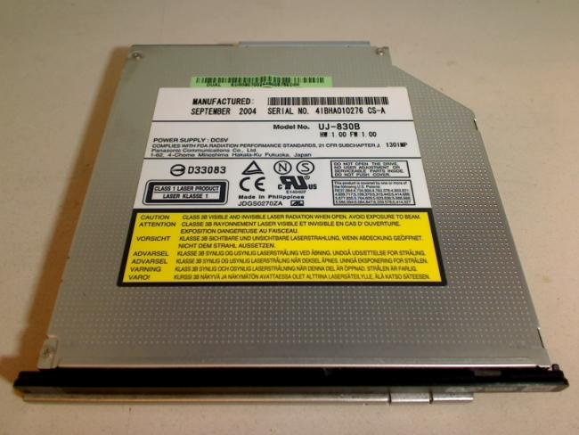 DVD Brenner Writer UJ-830B IDE Blende Halterung Acer Aspire 1800 (2)