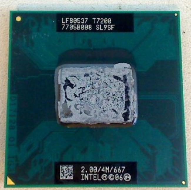 2 GHz Intel Core 2 Duo T7200 SL9SF CPU HP Compaq NC6320 (2)