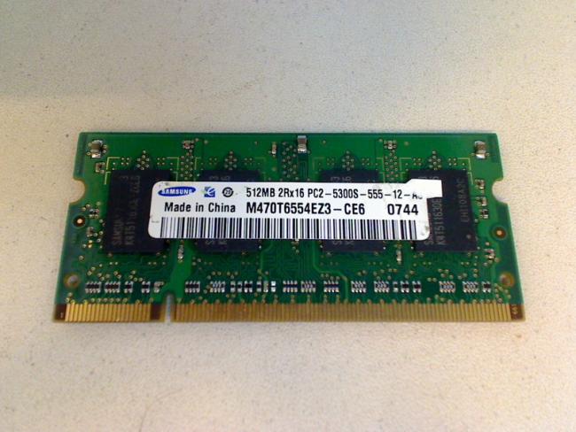512MB DDR2 PC2-5300S Samsung SODIMM RAM Asus Z9200 Z9200VA