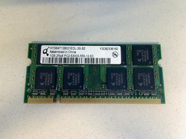 1GB DDR2 PC2-5300S SODIMM RAM Arbeitsspeicher Dell Vostro 1510 PP36L -1