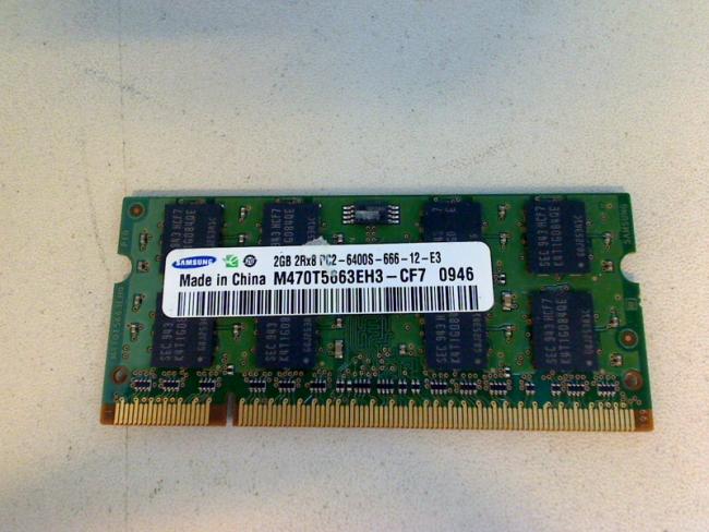 2GB DDR2 PC2-6400S Samsung SODIMM Ram Arbeitsspeicher Acer Aspire 7736 MS2279