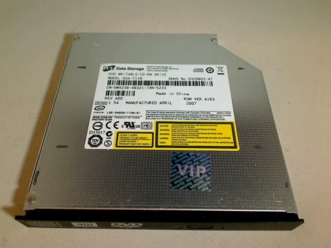 DVD Brenner Writer GSA-T11N Blende & Halterung Dell Inspiron 6400 (2)
