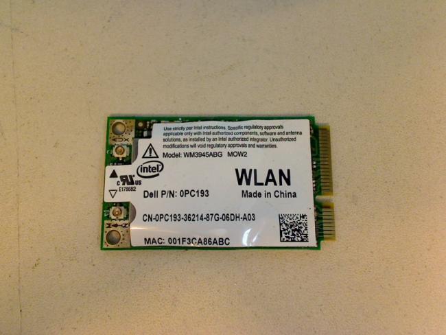 Wlan W-Lan WiFi Karte Board Modul Platine Dell D630 PP18L (3)
