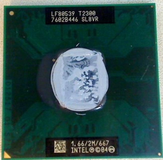 1.66 GHz Intel Core Duo T2300 SL8VR CPU Prozessor Dell Inspiron 6400 (3)