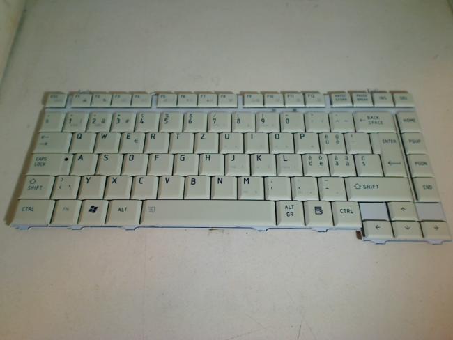 Original Tastatur Keyboard KFRSBF064A SW 01 Schweiz Toshiba Satellite A200-1AS