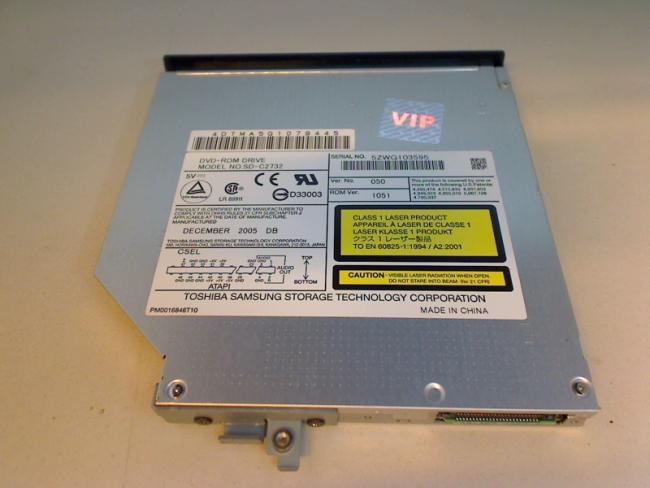 DVD-RPM Drive SD-C2732 & Blende, Halterung Fujitsu Amilo-A CY26 (1)
