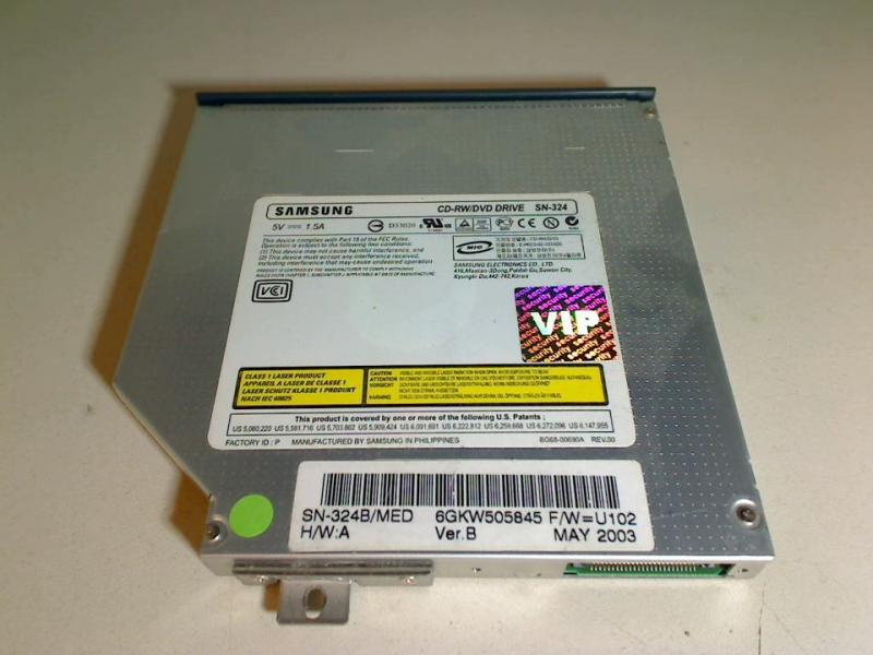CD-RW/DVD Drive Samsung SN-324 aus Medion MD6200 FID2060