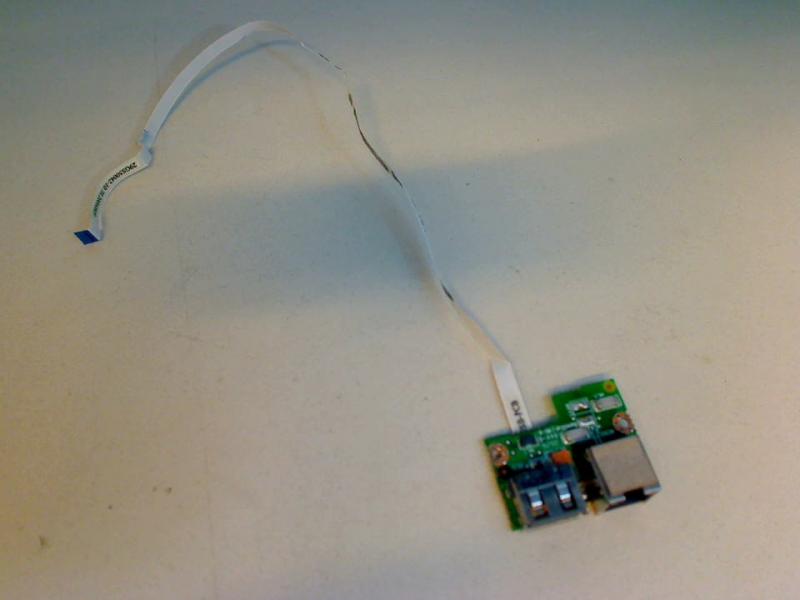 USB / Modem Port Buchse Board & Kabel Cable Fujitsu Amilo SI 1848+u