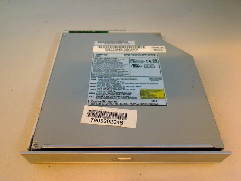 DVD-ROM CD-RW DRIVE SBW-161 mit Blende & Halterung Gericom Masterpiece Radeon 24