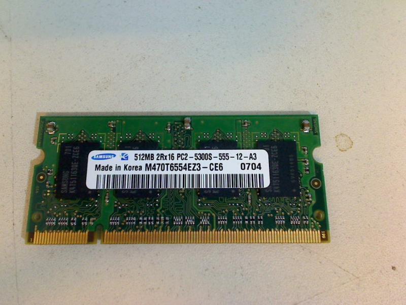 512MB DDR2 SODIMM PC2-5300S Samsung SODIMM RAM HP Compaq nx6325