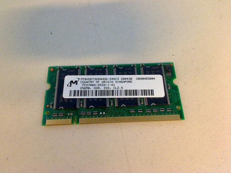 256 MB DDR PC2700S SODIMM RAM Arbeitsspeicher Sony VGN-A217M PCG-8R1M