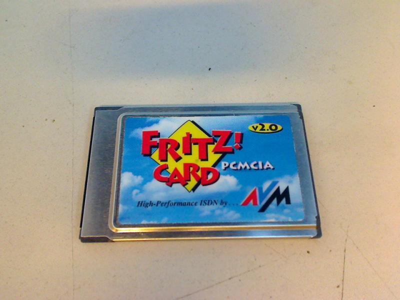 FRITZ! CARD v2.0 PCMCIA AVM ISDN HP OmniBook XE3