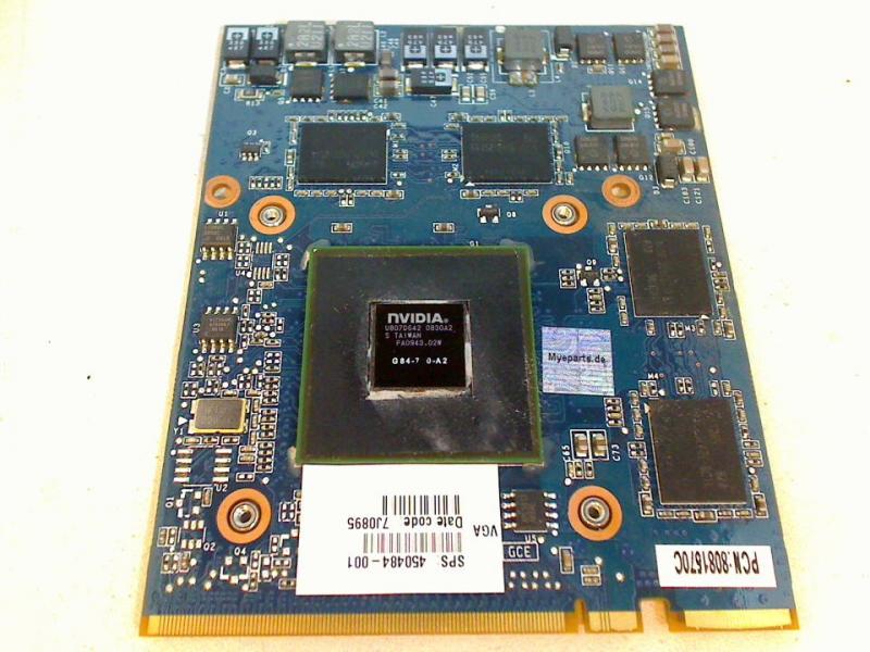 GPU Grafik Karte Board nVIDIA Quadro HP Compaq 8710p