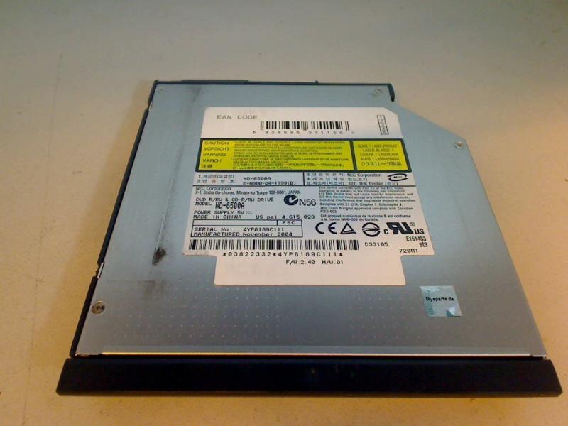 DVD Brenner Writer ND-6500A, Blende, Einbaurahmen Fujitsu Amilo A1630 (3)