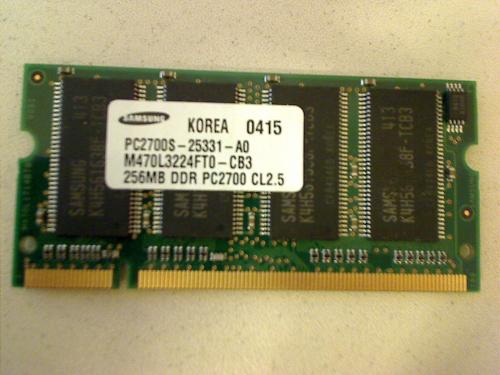 256MB DDR PC2700 Samsung Ram Arbeitsspeicher Medion SIM2000 MD 95022