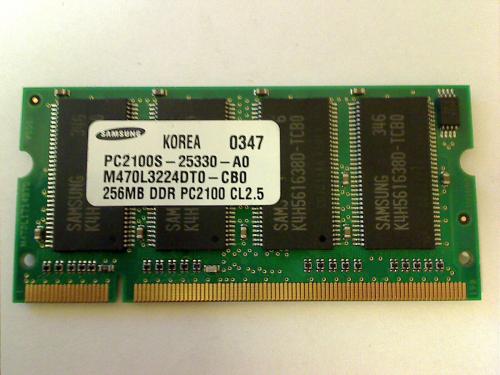 256MBDDR PC2100 Samsung SODIMM Ram Gericom N35AS1