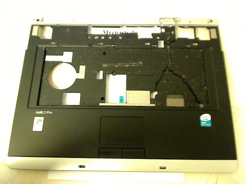 Gehäuse Oberschale Handauflage Touchpad Oberteil Fujitsu V3515