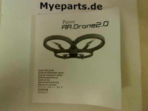 Bedienungsanleitung Handbuch Parrot AR.Drone 2.0