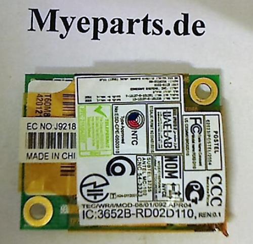 Fax Modem Board Karte Modul Lenovo T61 6463 15.4"