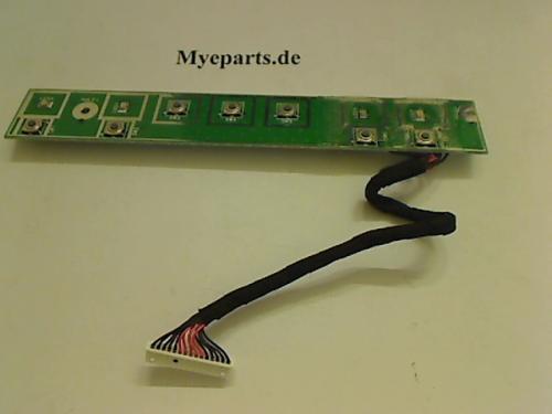 Power Switch Button Einschalter ON/OFF Board Kabel Cable Acer Aspire 1360 1362LC