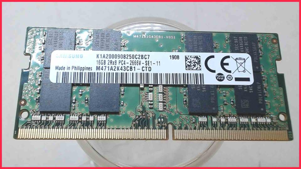 16GB DDR4 Arbeitsspeicher RAM Samsung PC4-2666V-SE1-11 HP EliteBook 840 G5 i5