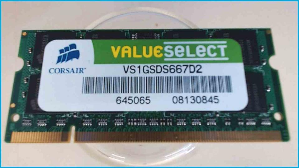 1GB DDR2 Arbeitsspeicher RAM Corsair PC2-5300S Dell Latitude D830 (4)