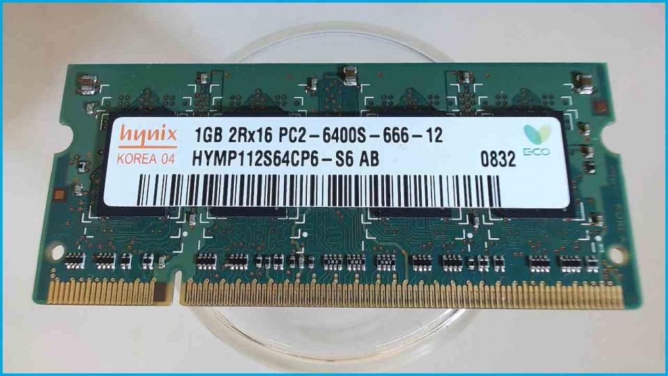 1GB DDR2 Arbeitsspeicher RAM Hynix PC2-6400S-666-12 MSI Wind U100 MS-N011