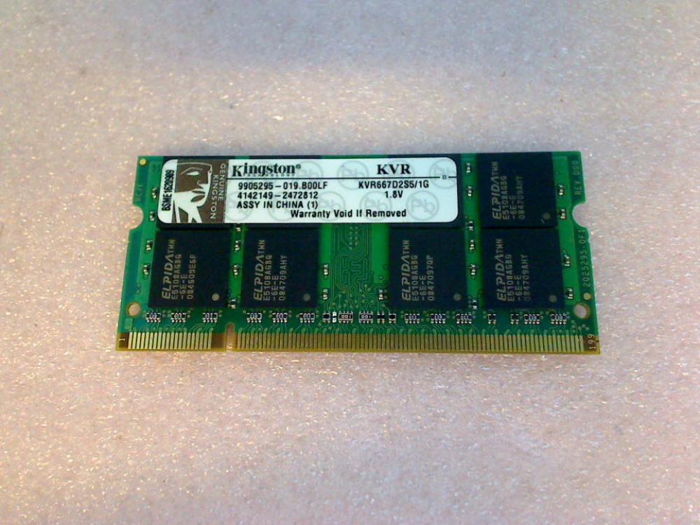 1GB DDR2 Arbeitsspeicher RAM KVR667D2S5/1G MSI Win Netbook MS-N011