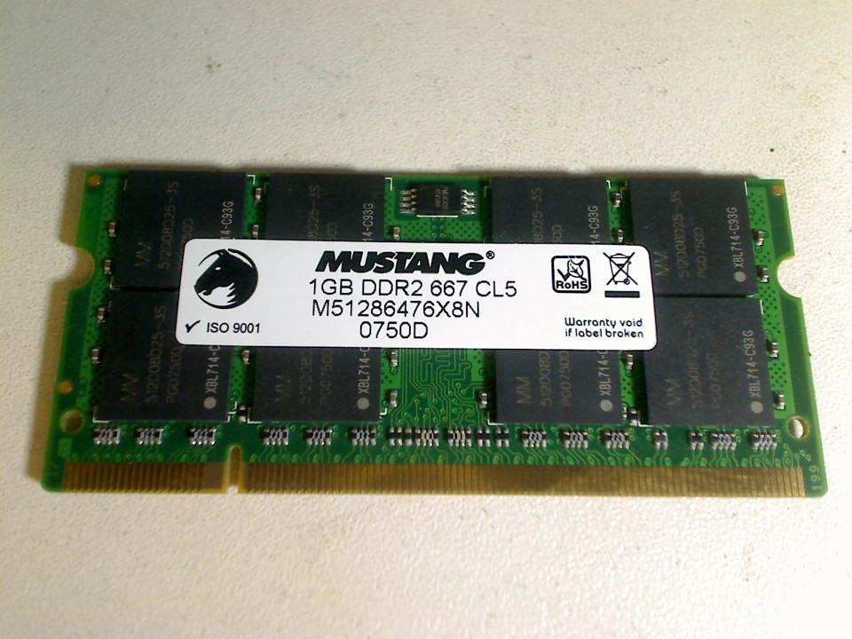 1GB DDR2 Arbeitsspeicher RAM MUSTANG DDR2 667 CL5 Asus X50RL
