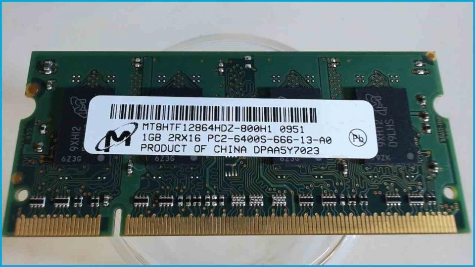 1GB DDR2 Arbeitsspeicher RAM Micron PC2-6400S-666-13-A0 Fujitsu AMILO Pa2510 (6)