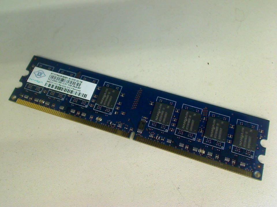 1GB DDR2 memory RAM Nanya PS2-5300U-555-12 Dell XPS 710 DCDO