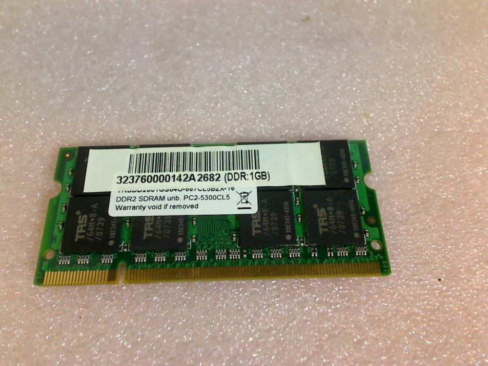 1GB DDR2 Arbeitsspeicher RAM PC2-5300CL5 Maxdata Belinea o.book 1.1 8515 -2