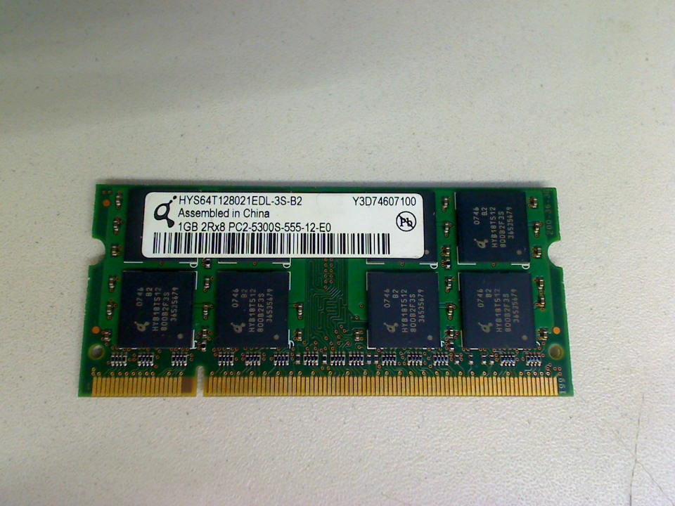 1GB DDR2 Arbeitsspeicher RAM PC2-5300S-555-12-E0 Dell D620 PP18L -4