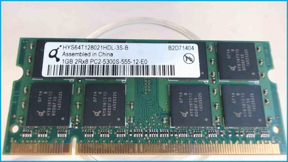 1GB DDR2 Arbeitsspeicher RAM PC2-5300S-555-12-E0 Sony Vaio VGN-BX41VN PCG-9Y1M