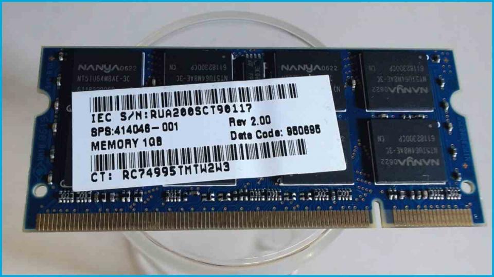 1GB DDR2 Arbeitsspeicher RAM PC2-5300S-555-12-F1 Compaq nw8440 -2