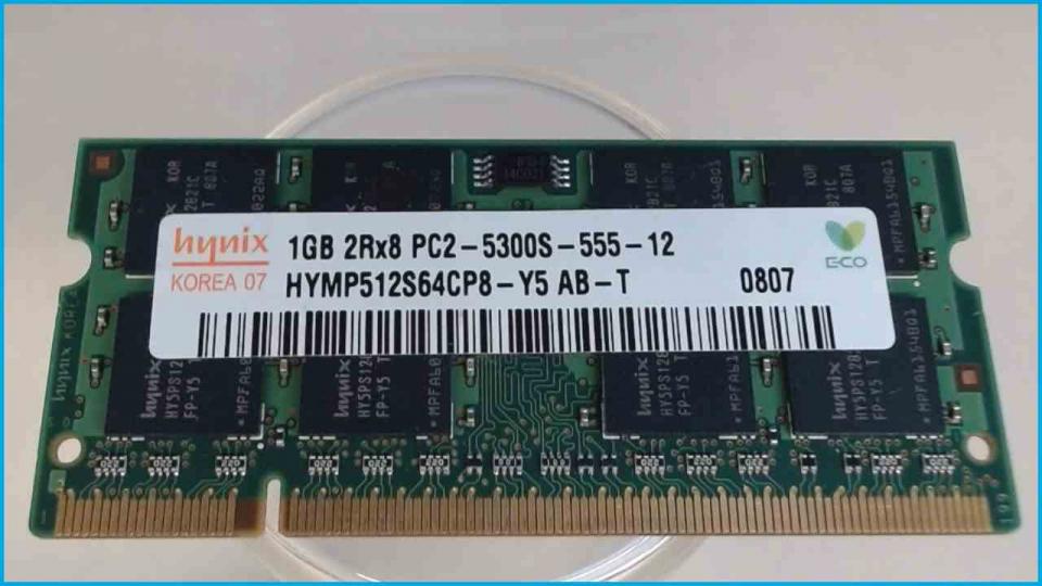 1GB DDR2 Arbeitsspeicher RAM PC2-5300S-555-12 Hynix ECOQUIET 2 17"