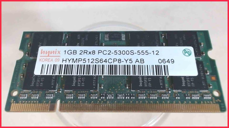 1GB DDR2 Arbeitsspeicher RAM PC2-5300S-555-12 Hynix One Novatech U50SI1
