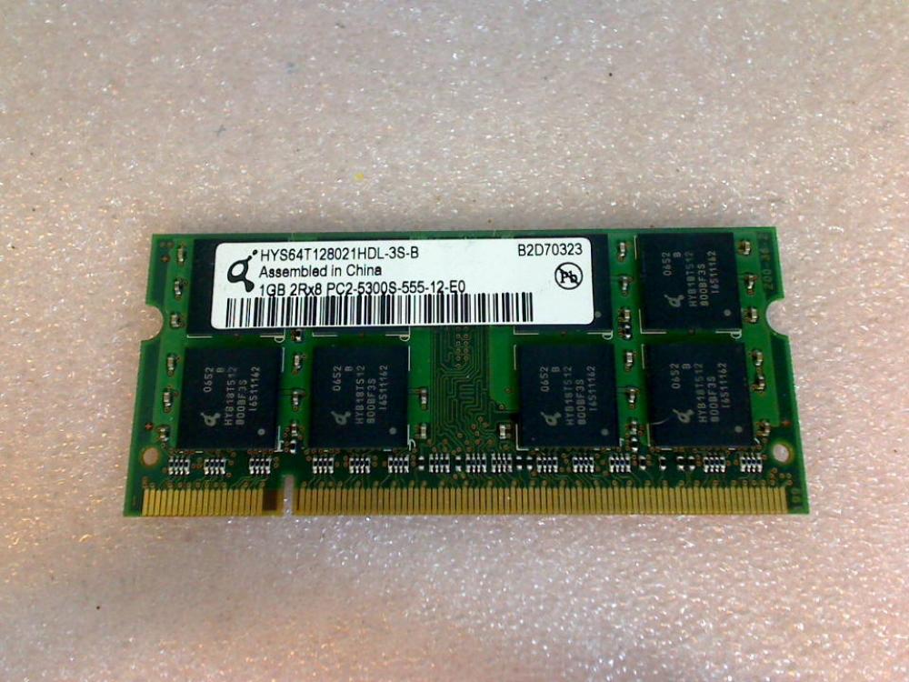 1GB DDR2 Arbeitsspeicher RAM PC2-5300S SODIMM Dell D620 PP18L -3
