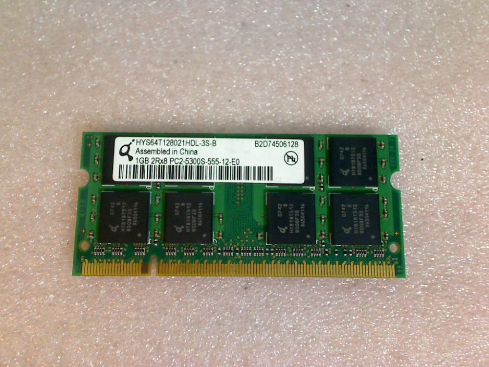 1GB DDR2 Arbeitsspeicher RAM PC2-5300S SoDimm Toshiba S300-12L