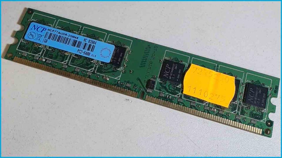 1GB DDR2 memory RAM PC2-6400 CL5 NCP NCPT7AUDR-25M48