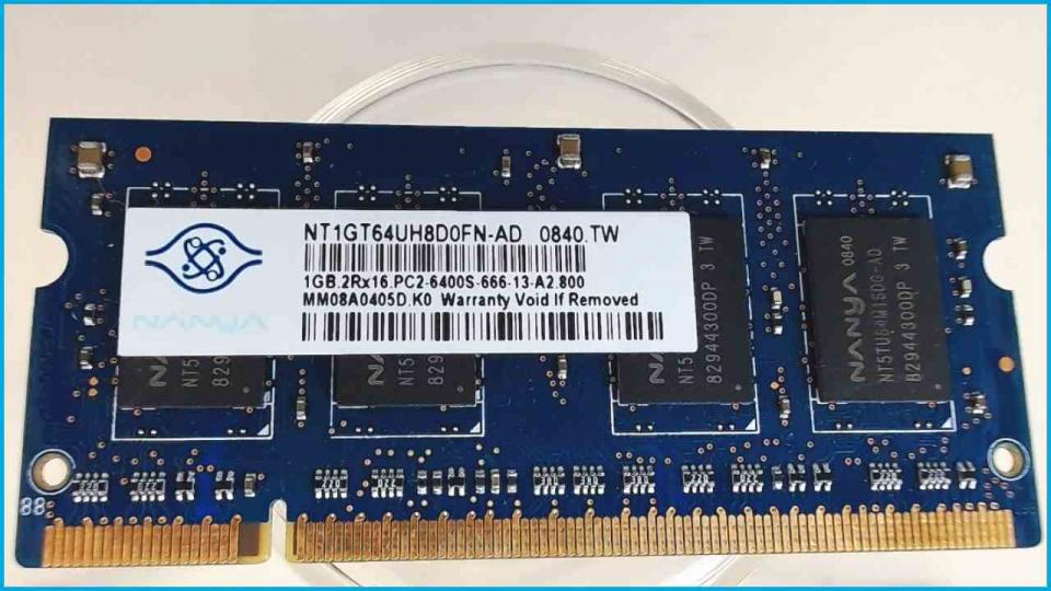 1GB DDR2 Arbeitsspeicher RAM PC2-6400S-666-13-A2 NANYA Amilo Pro V3515 LM10W -2