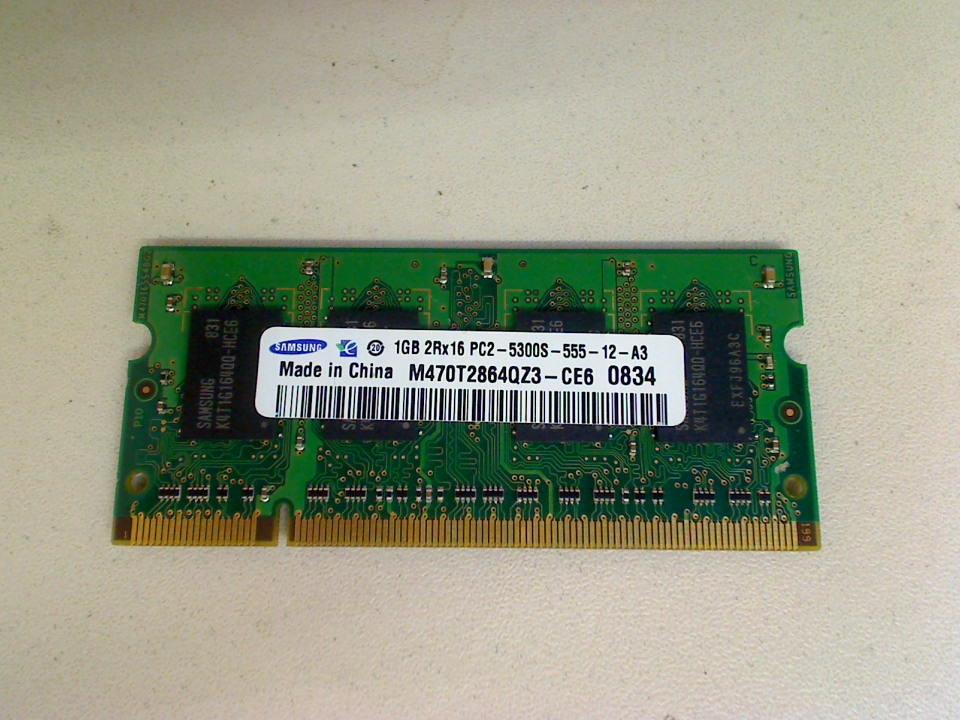 1GB DDR2 Arbeitsspeicher RAM Samsung PC2-5300S-555-12-A3 Samsung NP-R510H -2
