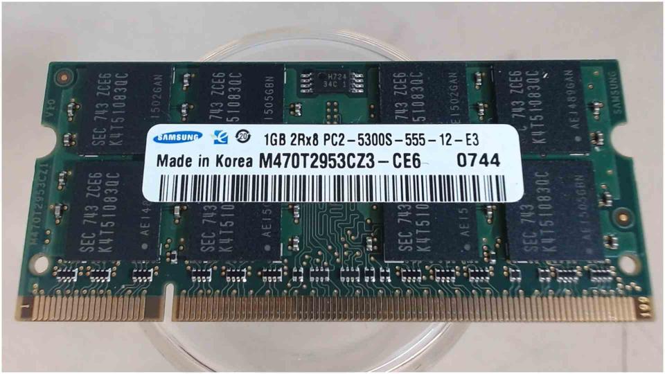 1GB DDR2 Arbeitsspeicher RAM Samsung PC2-5300S-555-12-E3 Asus X50VL -2