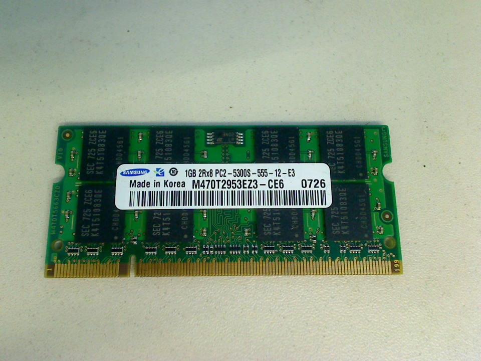 1GB DDR2 Arbeitsspeicher RAM Samsung PC2-5300S-555-12-E3 Dell Vostro 1400