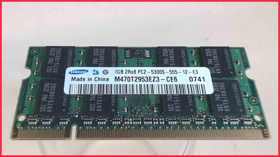 1GB DDR2 Arbeitsspeicher RAM Samsung PC2-5300S Toshiba Satellite A200-1UM
